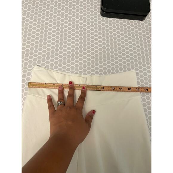 Charlotte Solnicki Womens Maxi Skirt Medium Colorblock Stretch Pull On Modern - Picture 6 of 8